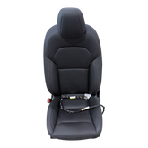 TESLA MODEL 3  FIRST ROW SEAT ASSEMBLY LEFT HAND DRIVE- LEFT HAND- BLACK 1700040-98-A